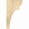 Ekena Millwork Yorktown Rough Sawn Corbel, Douglas Fir, 4"W x 10"D x 18"H COR04X10X18YOR00RDF - alternate 3
